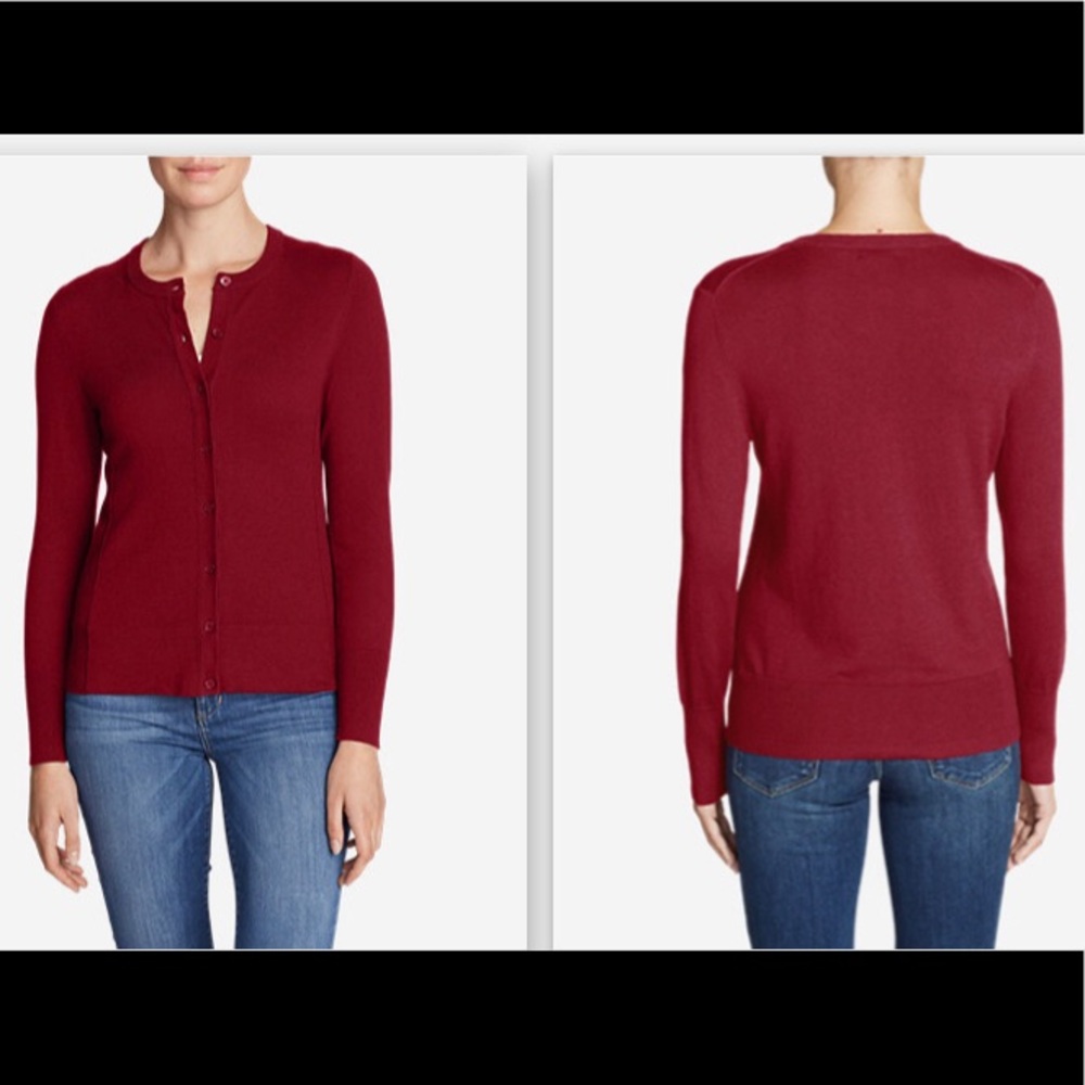 NWT! Eddie Bauer Christine Cardigan Sweater